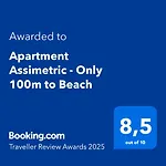 Apartment Assimetric - Only 100M To Beach