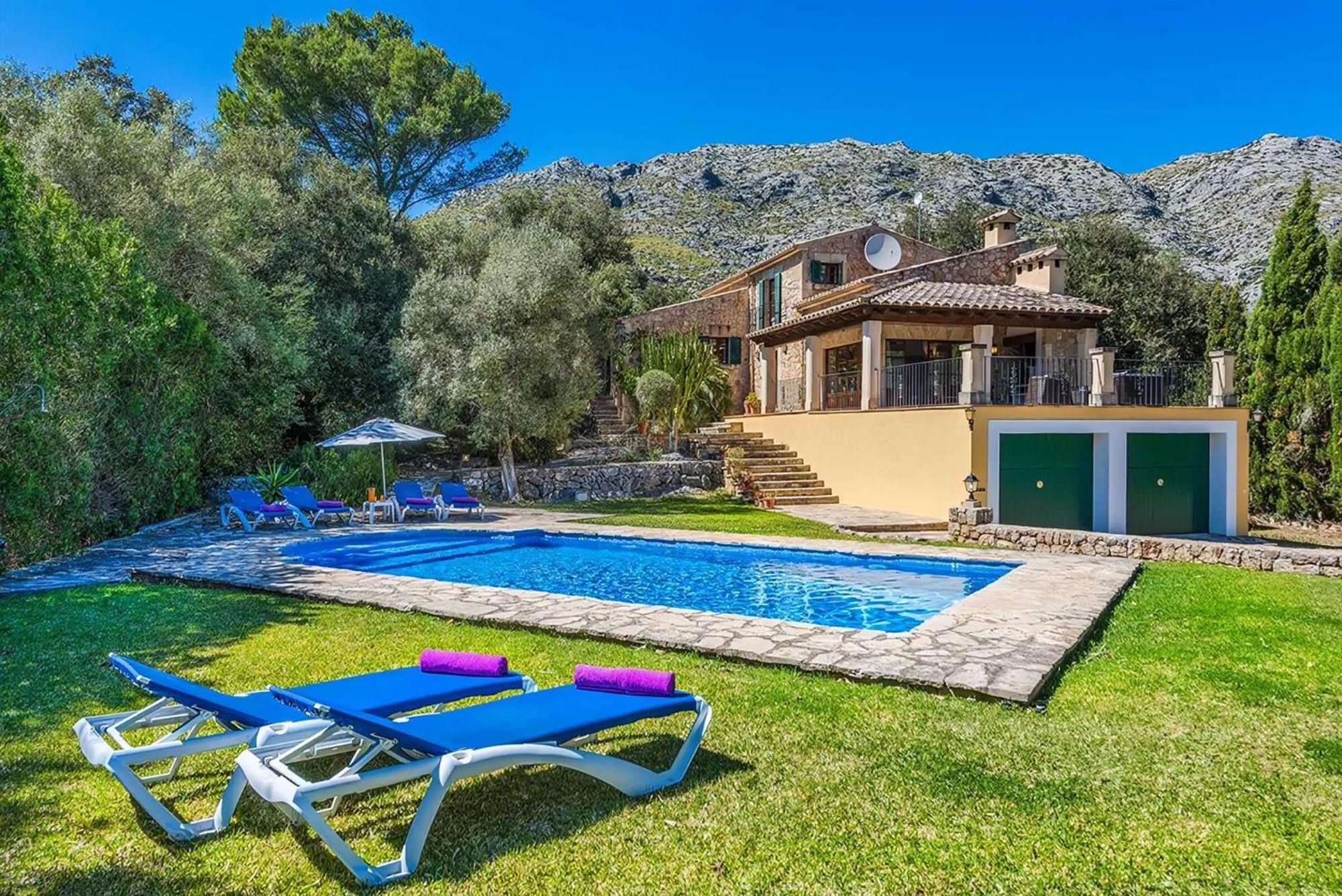 Tomas Mit Pool In Cala Sant Vicenc Casa vacanze Pollença